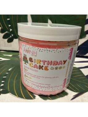Birthday Cake Sugar Polish Exfoliant - Pink